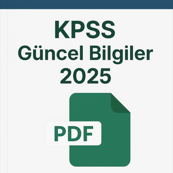 KPSS Güncel Bilgiler