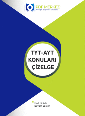 TYT-AYT Konu Çizelgesi