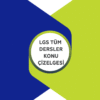 📊 LGS Konular Çizelgesi (2025)